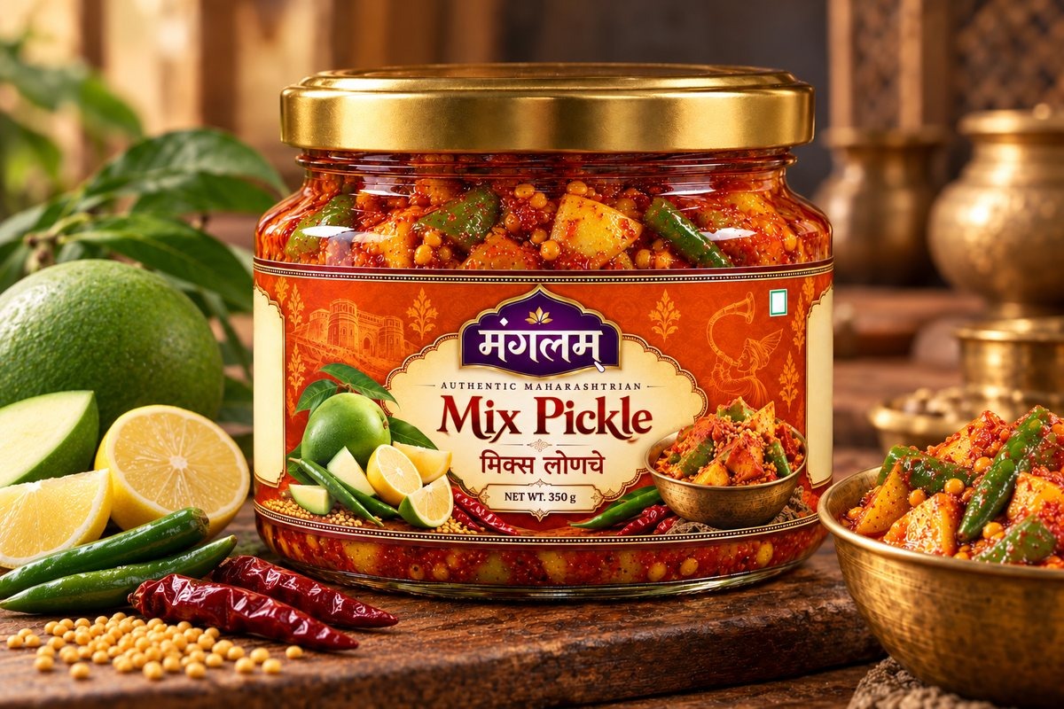 Mix Pickle jar